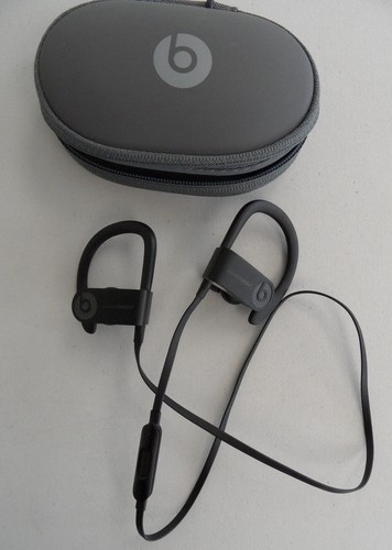 Beats by Dr. Dre Powerbeats3 Cuffie auricolari wireless Bluetooth 3 pollici nere con custodia