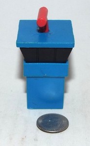 Small Micro Machine Plastic Airport Control Tower