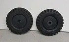 2 Vintage Tonka Wheels/Tires For 1950s/1960s Toy Trucks
