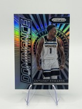 2023-24 Panini Prizm Dominance Anthony Edwards #15 Silver