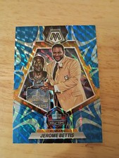 2023 Mosaic Blue Reactive Prizm Hall Of Fame Jerome Bettis
