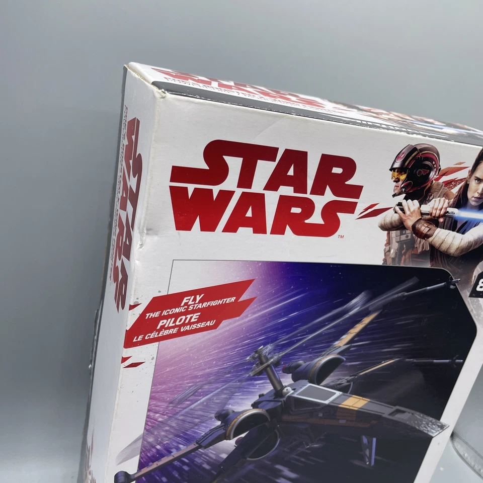 RARE Air Hogs Star Wars Poe Dameron X-Wing Drone RC Vehicle with Controller NEW - Image 2 of 4