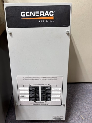 #ad Generac RTS Series Automatic Transfer Switch Emergency Load Center $379.95