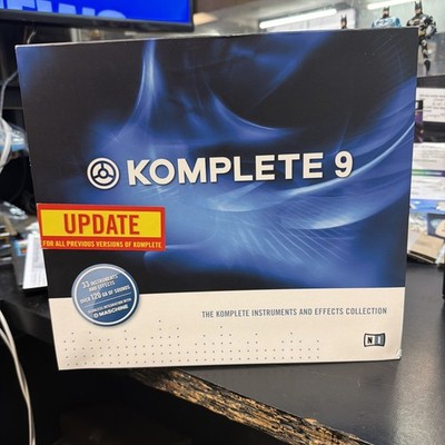 Native Instruments Komplete 9 Instruments & Effects Collection W/ Serial Number