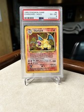 1999 Pokemon Charizard Holo Base Set PSA 6 on The Hot Collector