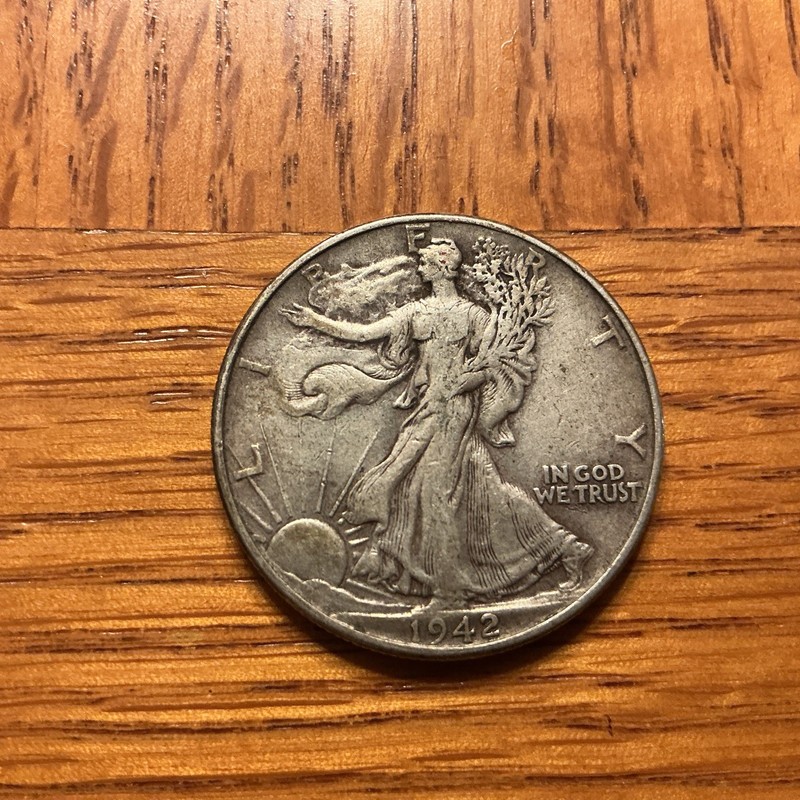 1942 Walking Liberty Half Dollar