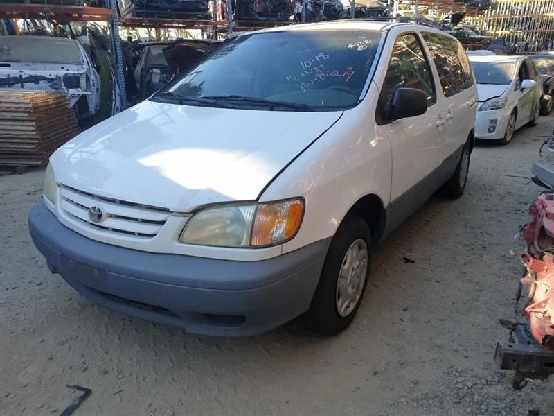 98 99 00 01 02 03 TOYOTA SIENNA PASSENGER RIGHT FENDER WHITE-040 PAINT CHIPS Foto 3 de 4