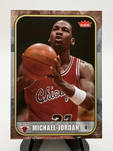 2007-08 Fleer Michael Jordan #4 Michael Jordan NBA Chicago Bulls