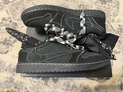 Travis Scott Jordan 1 Low OG Phantom Men's Sneakers Size 7