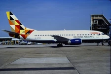 RB154_G-OFRA_BRITISH AIRWAYS_B737-36Q - ORIGINAL KODAK SLIDE