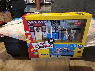 Playmates Toys The Simpsons Main Street Interactive Environment
