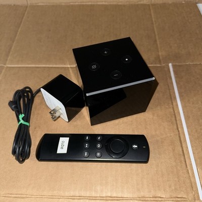 Amazon Fire TV Cube EX69VW  4K HD Streaming Media Player W Alexa