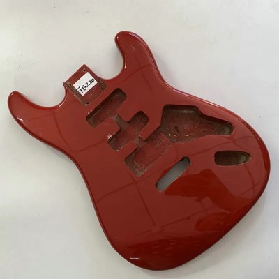 Red HSS Guitar Basswood Body Fit Stratocaster Strat