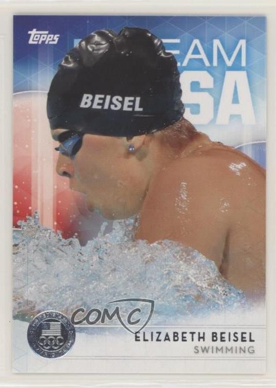2016 US Olympic & Paralympic Team and Hopefuls Silver Elizabeth Beisel #73 02rn