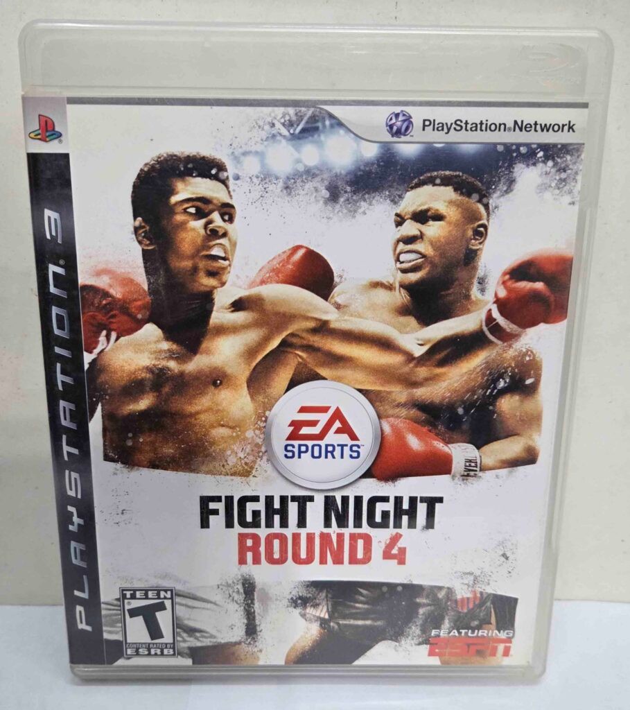 Fight Night Round 4 PS3 CIB Complete in Box Tested Manual EA Sports Boxing OOP