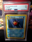 1999  Pokemon Base Set Shadowless Starmie 1st edition #64 PSA 7 NM