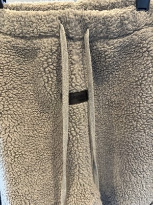 Fear of God Essentials Polar Fleece Dark Oatmeal Pants Size XS | eBay