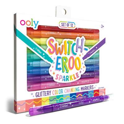 Ooly Switch-Eroo Sparkle Markers
