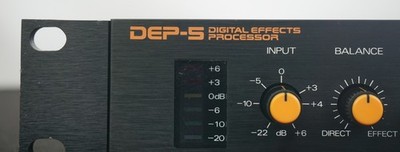 Roland DEP-5 '80sデジタル・リバーブ＆コーラスの名機 Roland DEP-5 Vintage 80's Digital Multi Effects Processor 1U Rack