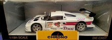 Chrono H1072 1997 Lotus Elise GT- 1 Diecast Car White 1:18 Scale THAI R.PRUTIRAT