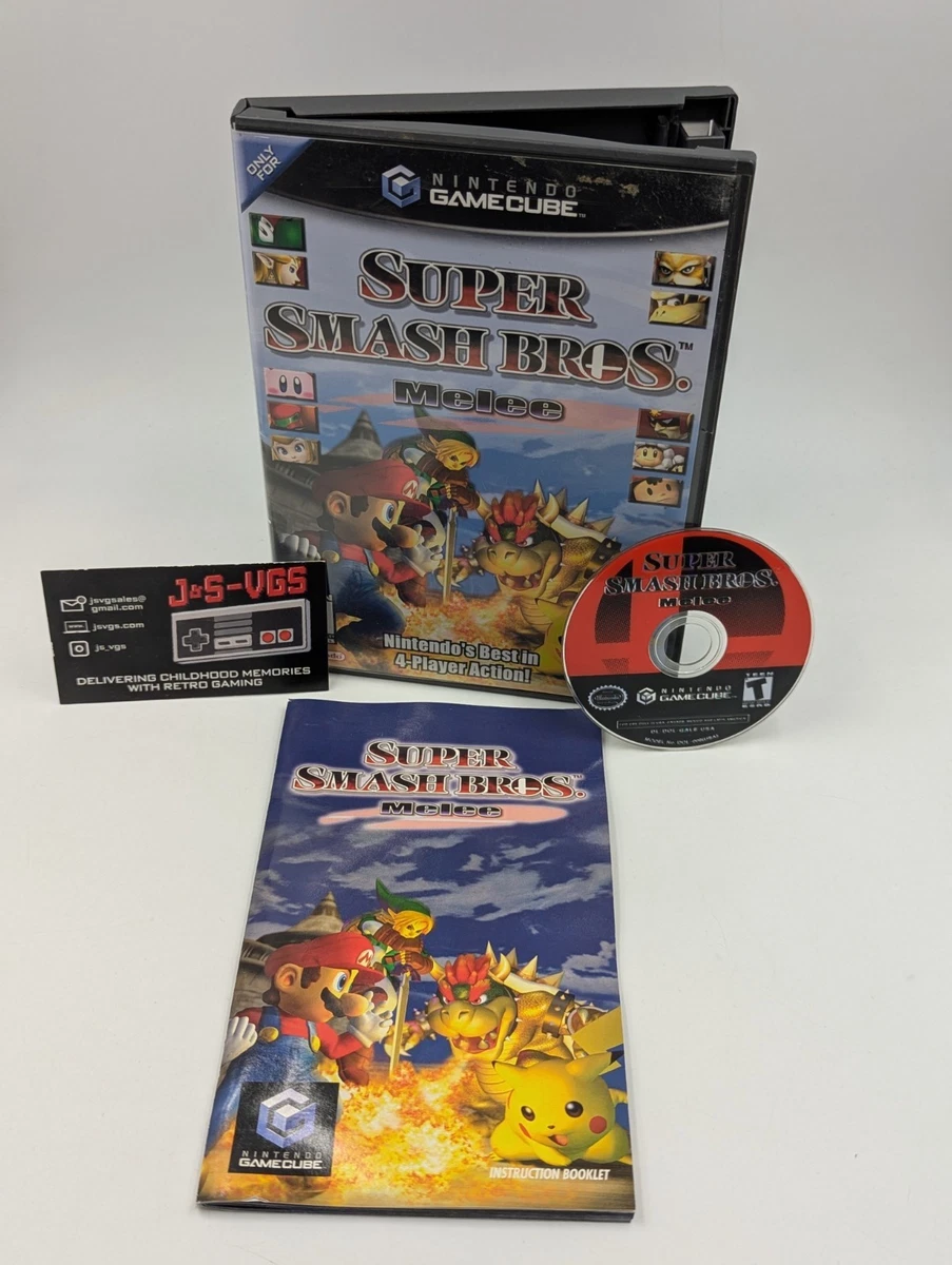 北米版GC　大乱闘スマッシュブラザーズ　melee Super Smash Bros. Melee Video Games for sale | eBay