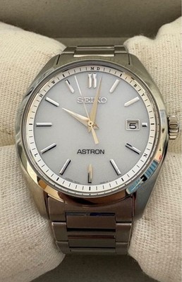 SEIKO ASTRON SBXY029 Solar Radio Wave Titanium Wristwatch