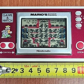 Nintendo Game & Watch Mario Cement Factory ML-102 Official