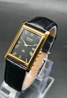 Rare Vintage Seiko Slim Tank Quartz Men's Wrist Watch With Free DDP Shipping