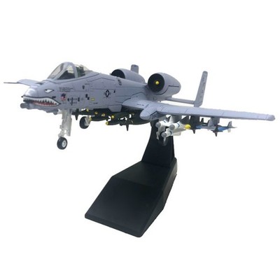 1:100 A-10 Attack Aircraft Thunderbolt II Fighter Alloy Model Collection Gift