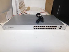 UBIQUITI UNIFI SWITCH 24 US-24 PORT GIGABIT MANAGED SWITCH W/2 SFP RACK MOUNT