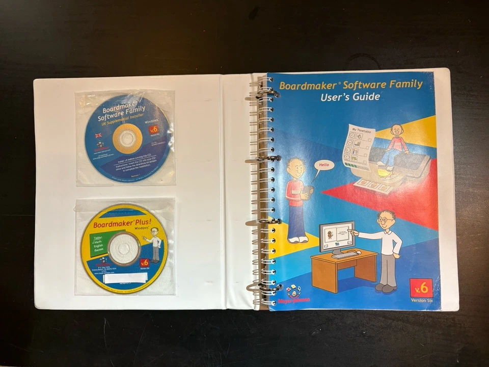 Boardmaker Plus V 6 Windows Cd Software Autism Pecs SLP AAC Picture Schedules - Image 2 of 4