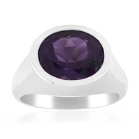 Cavill Sambia Amethyst Ring 3,91Ct Sterling Silber Rhodiniert Damen- Echtschmuck