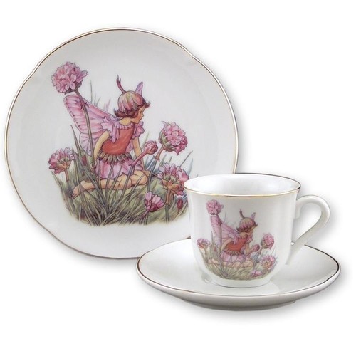 Thrift Fairy Cup & Plate Set Reutter Porcelain 75.534/1 FREE SHIPPING