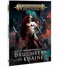 GAMES WORKSHOP AOS DAUGHTERS OF KHAINE BATTLETOME 2nd EDITION