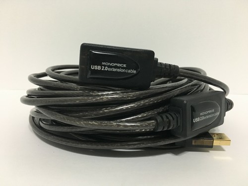 Monoprice USB 2.0 Extension Cable 49ft Male to Female MC-UEC15M1 - Picture 3 of 4