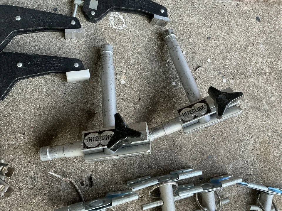 Lowel agarre luz iluminación abrazadera tota abrazadera montaje clip interconexión puerta gel mandíbula Foto 4 de 4