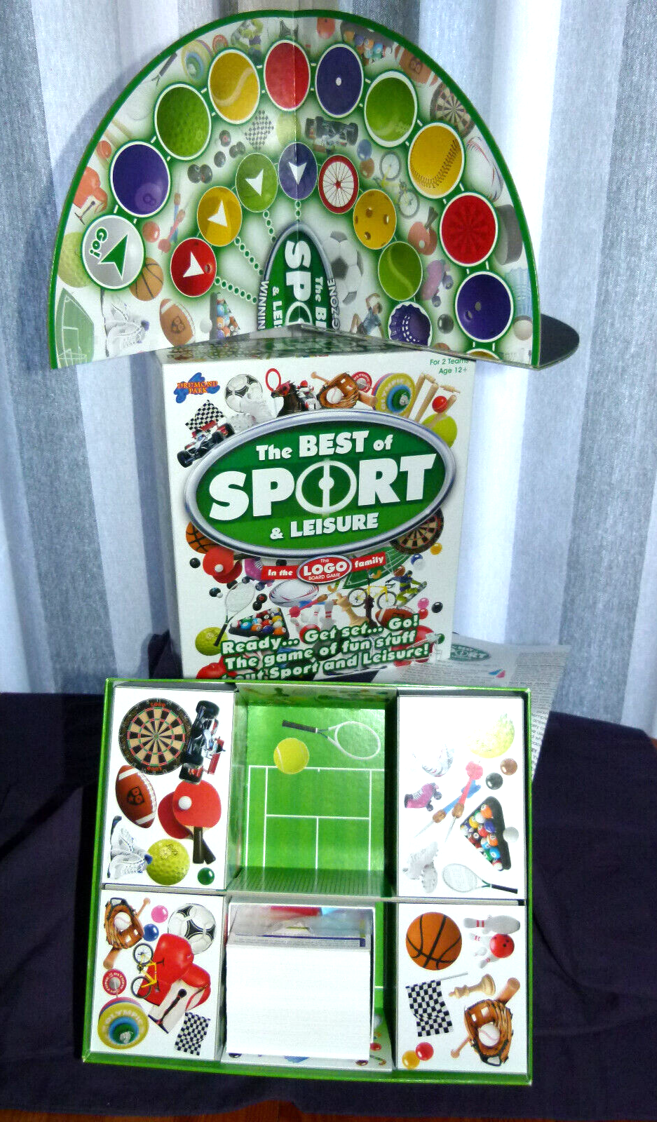 Logo the best of sport & leisure board game - COMPLETE - Pre Owned VGC