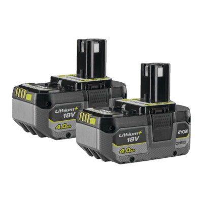 RYOBI RB1840X 18V One Plus Lithium Plus 4.0Ah Compact Battery, Black