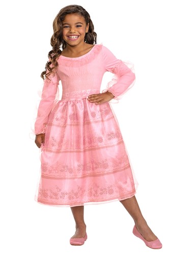 Girls The Little Mermaid Live Action Movie Pink Ariel Dress Costume - 第 1/1 張圖片