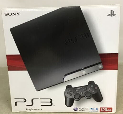 Sony PlayStation 3 (120GB) Charcoal Black (CECH-2000A)