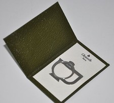 Christofle Paris Lesezeichen/bookmark Teekanne silver-plated / versilbert
