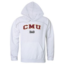 Central Michigan University Chippewas CMICH NCAA College Dad Hoodie Sweatshirt