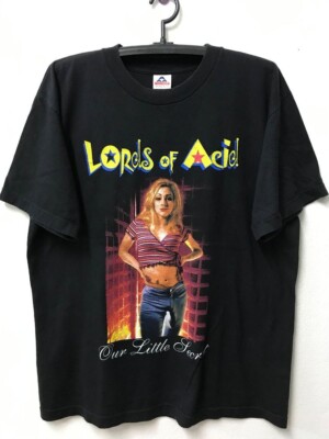 Vintage  Lords Of Acid Our Little Secret Tour Shirt Gift Fan S-5XL LT124