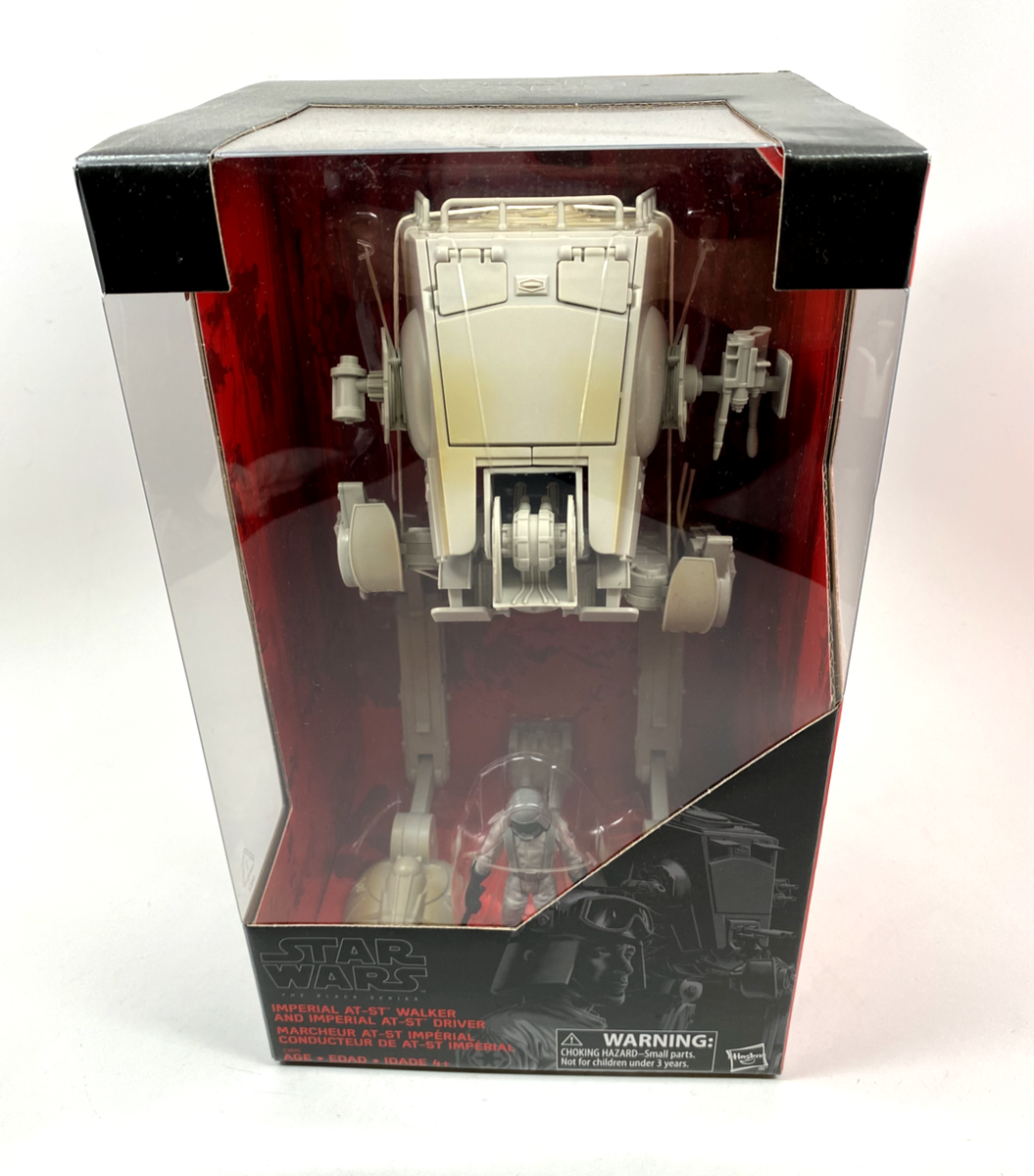Star Wars Black Series IMPERIAL AT-ST WALKER w/ Driver BRAND NEW
