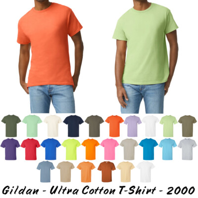 #ad #ad Gildan Mens Ultra Cotton T Shirt 2000 $6.06