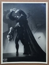 Photo Originale Portrait Danseur Serge Lifar Ballet Giselle Teddy Piaz Dédicacée