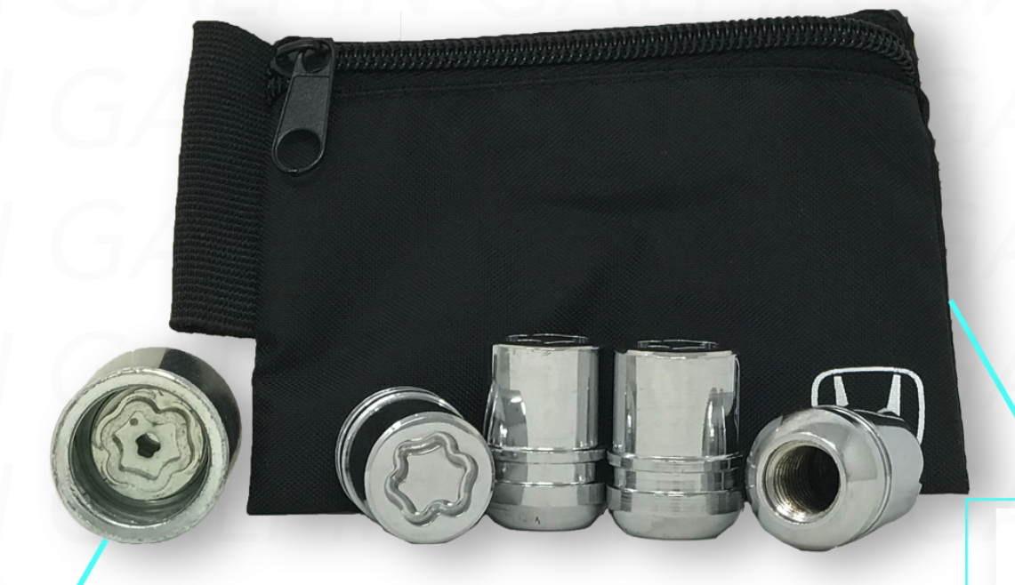🔥 Genuine OEM Honda Acura Exposed Wheel Lock Set (08W42-SNA-101