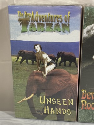 Lot Of 2 Brand New Sealed the new adventures of tarzan vhs Unseen  