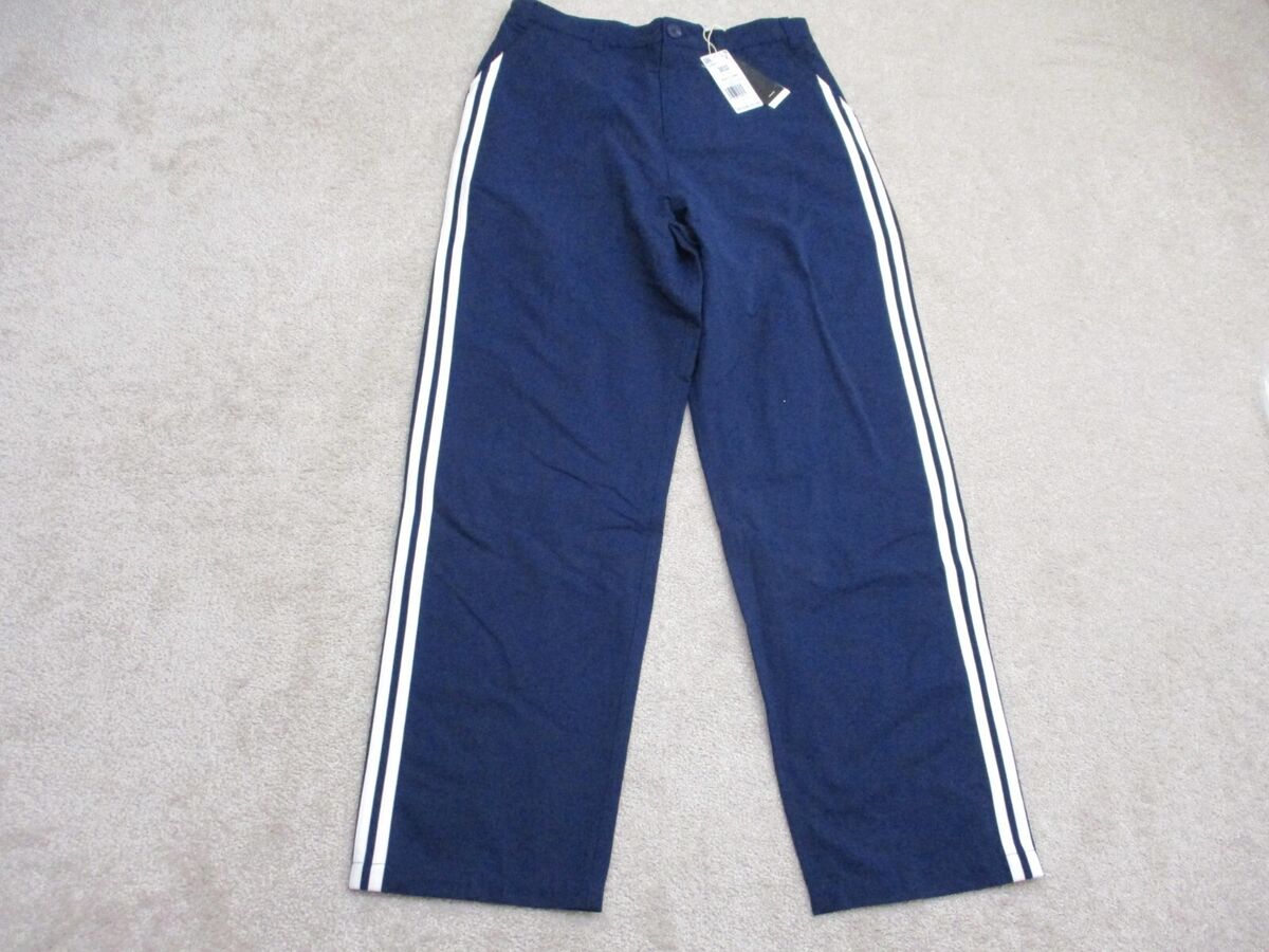 Adidas Men's 30x32 Skate Chino Pants Navy Blue White 3 Adidas Men's 30x32 Skate Chino Pants Navy Blue White 3