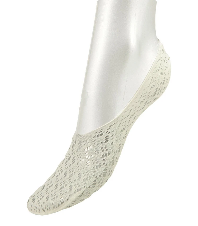 PRESTIGE - 3 PAIA Salvapiede DONNA in morbidissima microfibra all’argento. - Immagine 2 di 4